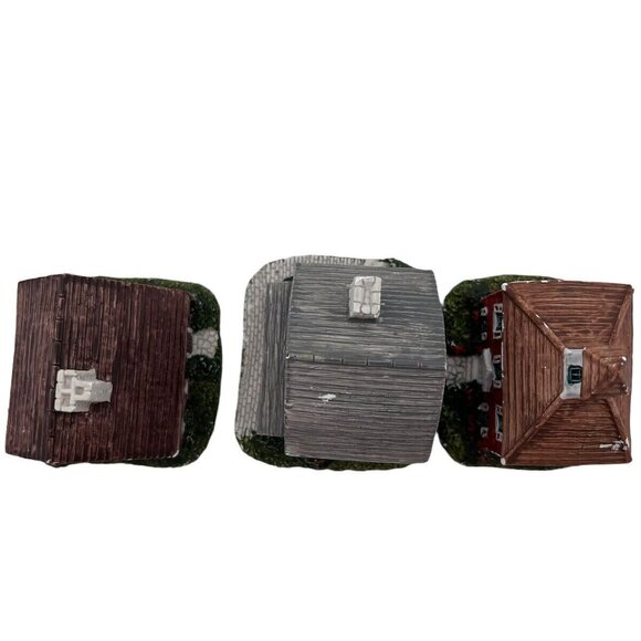 Vtg 1987 Possible Dreams Miniature American Houses Set of 3 - Picture 5 of 10